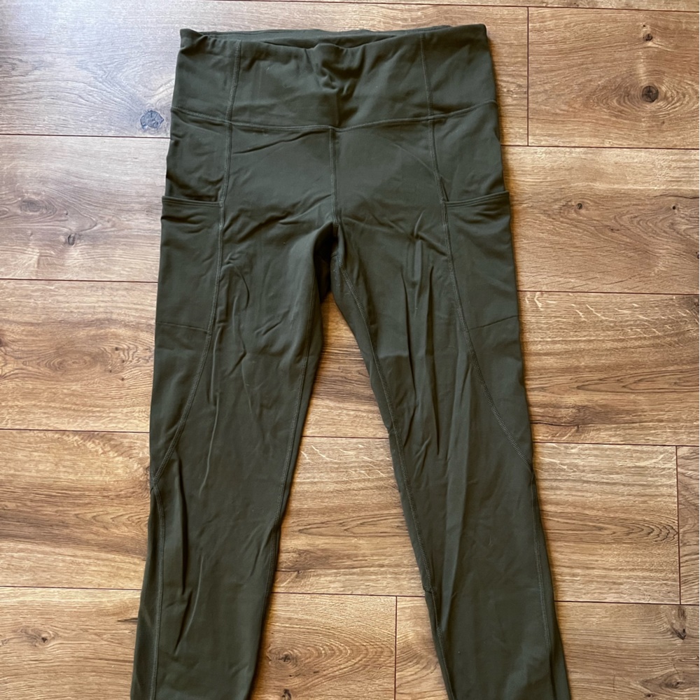 Ascend Olive Leggings